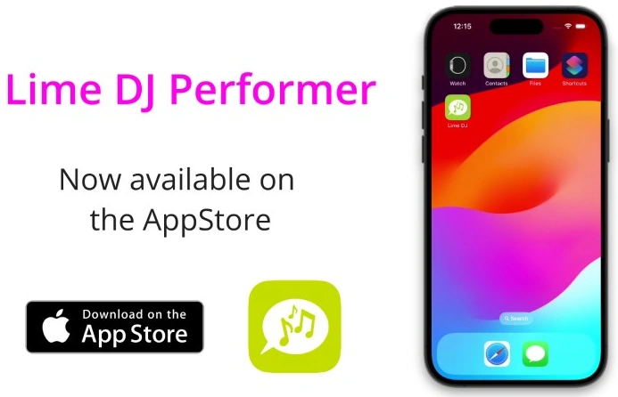 Lime DJ Song Request iPhone App