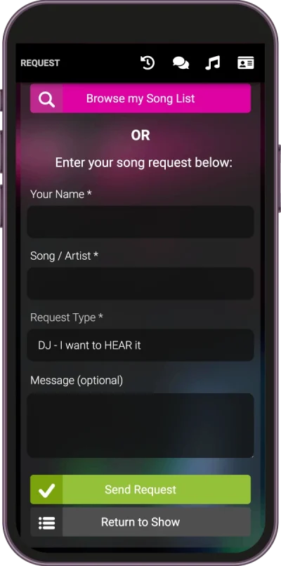 Free Song Request pp