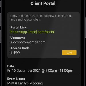 client portal access