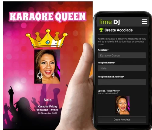 lime dj karaoke accolades